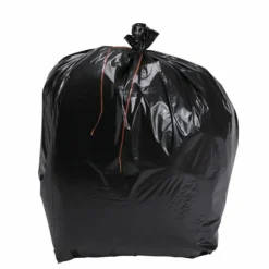 Aucune Sac à déchets plastique noir 100 L 49 microns (200 pièces) Outlet