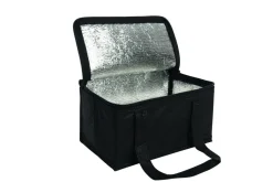 PRO.MUNDI Sac isotherme rectangulaire noir 22,5x14x12,5 cm Oxstal (100 pièces) Best