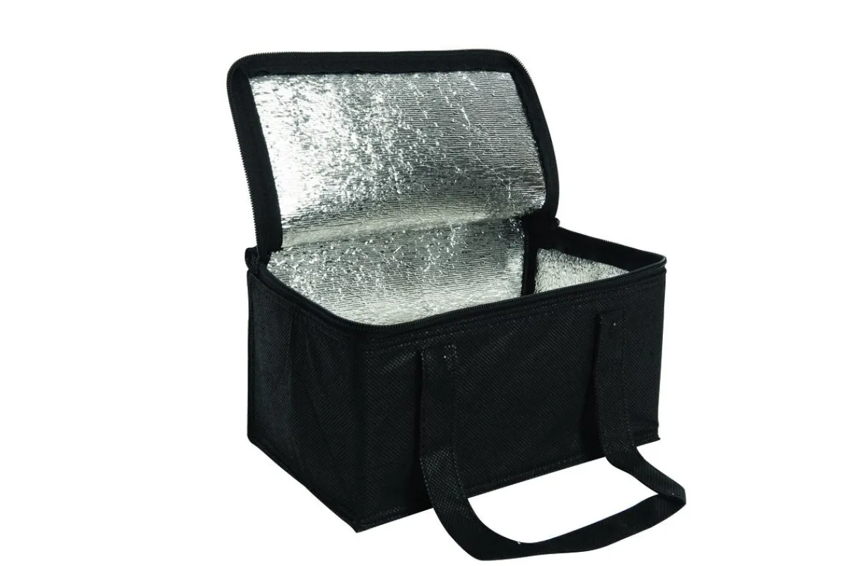 PRO.MUNDI Sac isotherme rectangulaire noir 22,5x14x12,5 cm Oxstal (100 pièces) Best