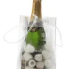 Sac pour bouteille transparent 11x11x25,5 cm - ICE BAG Hot