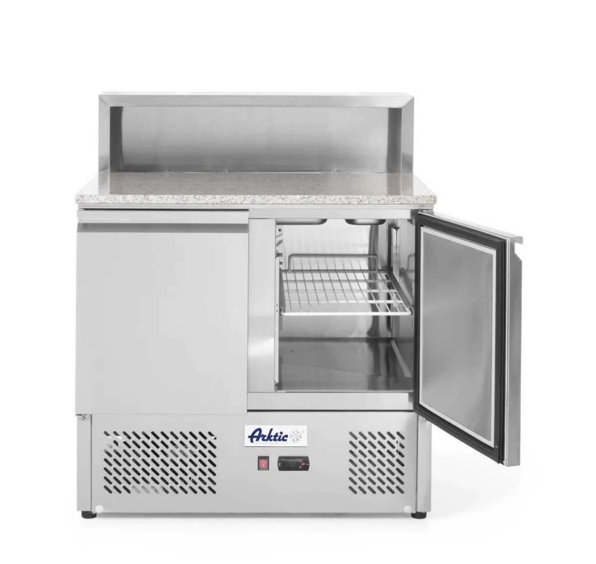 Saladette pizza 2p 300l plan granit 300 L 2 niveaux - HENDI Sale