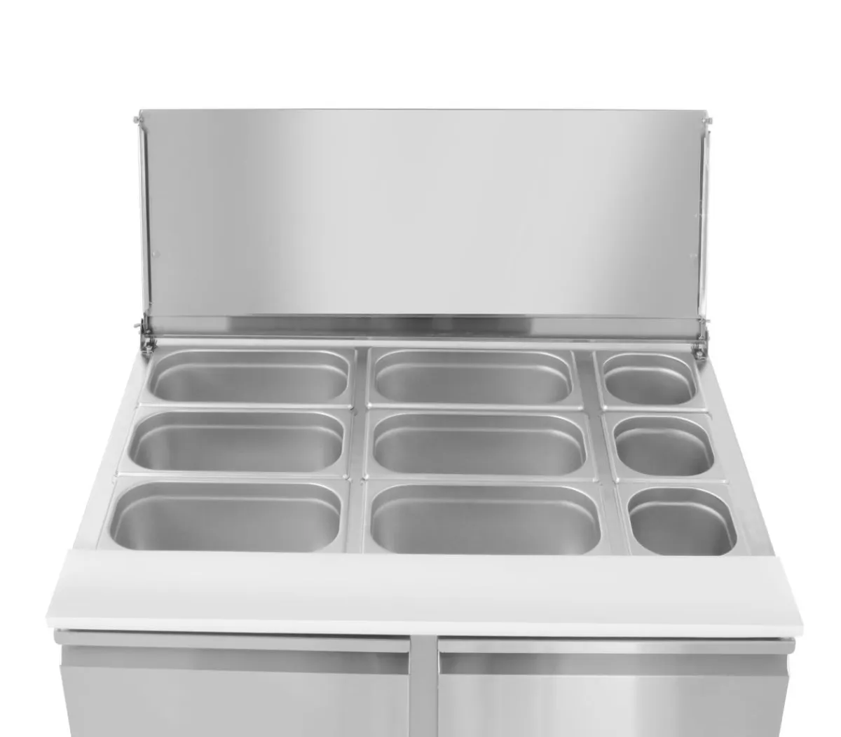Saladette 2p 300l 300 L 2 compartiments - HENDI Best