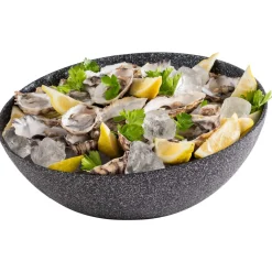 APS Saladier aluminium gris Ø 32,5 cm 14 cm 3 L Frostfire Clearance