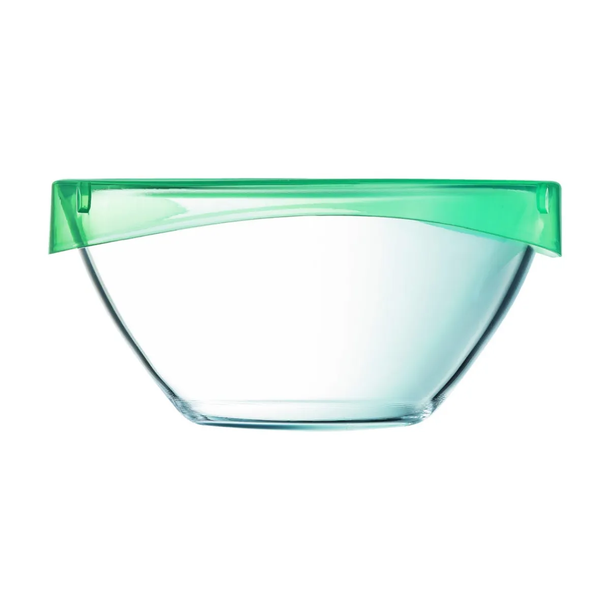 LUMINARC Saladier avec couvercle hermétique transparent verre trempé Ø 17 cm Keep'n Box Best