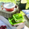 LUMINARC Saladier avec couvercle rond transparent verre trempé Ø 20 cm Caps Hot