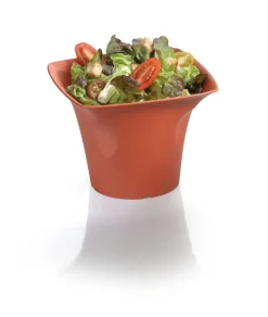 Saladier bol "gandot" terracotta fibre végétale 10 cm Liliroc - SAINT ROMAIN Clearance