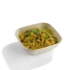 Saladier carré beige 17x17x5,3 cm 75 cl Be Pulp (50 pièces) - Aucune Outlet