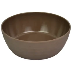 DALEBROOK Saladier carré gris mélamine 20 cm Ripple New