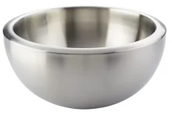 Saladier double paroi rond inox Ø 30 cm - PRO.MUNDI