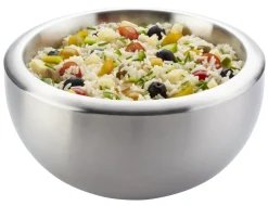 PRO.MUNDI Saladier double paroi rond inox Ø 24,5 cm Hot