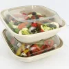 Saladier incliné carré beige 18,4x18,6x7,7 cm 75 cl Be Pulp (50 pièces) - Aucune
