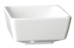 APS Saladier mélamine blanc Ø 12,5 cm 6 cm 0,5 L Float Outlet