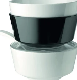 APS Saladier mélamine blanc Ø 13 cm 6,5 cm 0,45 L Float Online