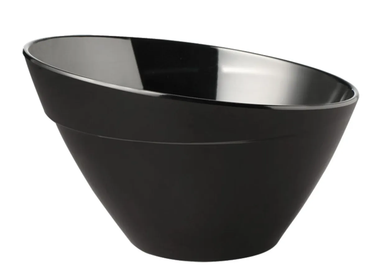 Saladier mélamine noir Ø 14,5 cm 9 cm 0,4 L Balance - APS Sale