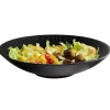 APS Saladier mélamine noir Ø 35 cm 8 cm 3,4 L Nero
