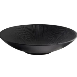 APS Saladier mélamine noir Ø 35 cm 8 cm 3,4 L Nero