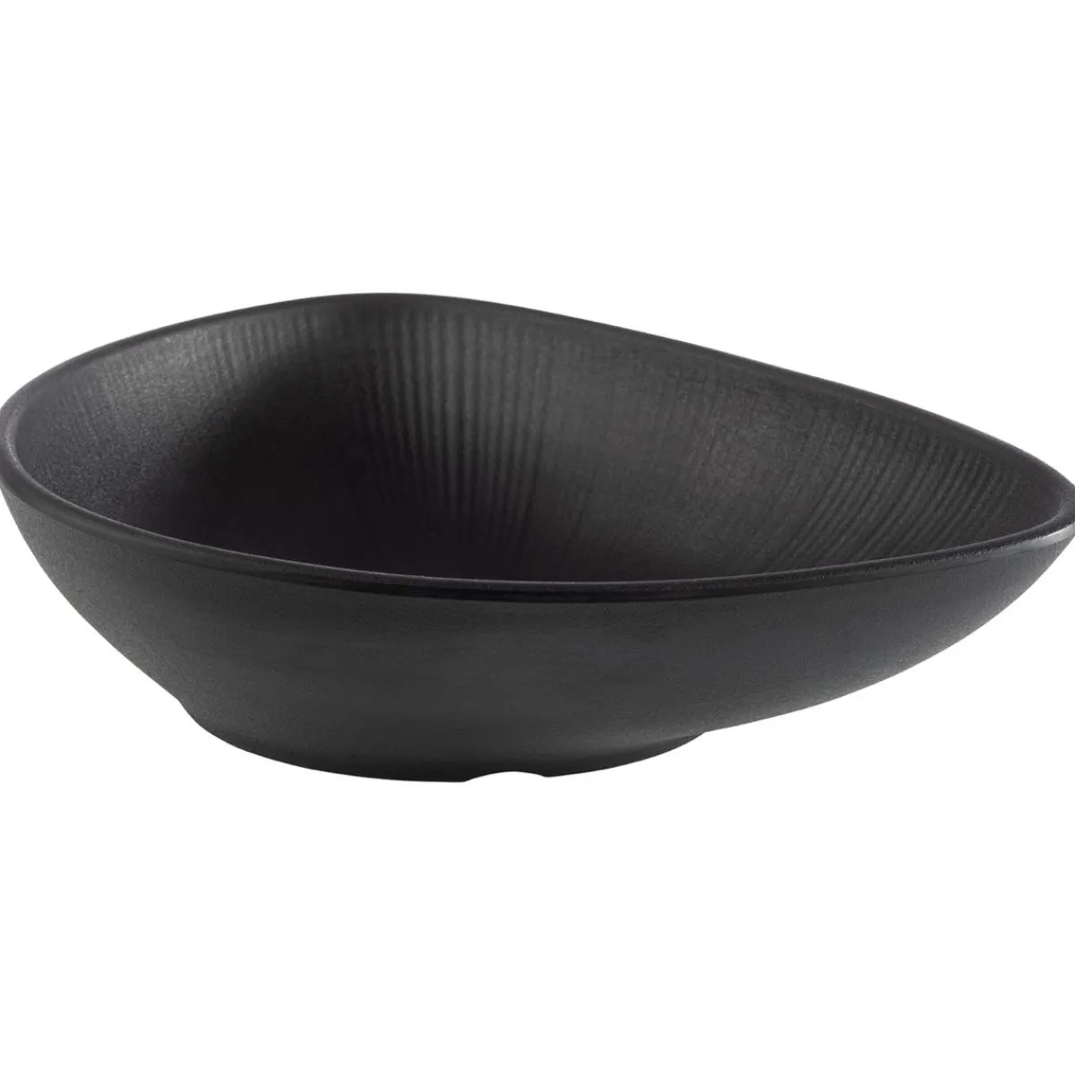 Saladier mélamine noir 23x18x5 cm 60 cl Nero - APS Clearance