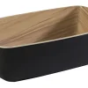 APS Saladier mélamine noir 26,5x16,2x7,5 cm 4 L Frida Hot