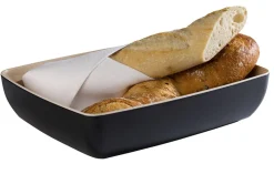 Saladier mélamine noir 32,5x26,5x7,5 cm 4 L Frida - APS Online