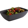 APS Saladier mélamine noir 26,5x16,2x7,5 cm 1,5 L Nero Best