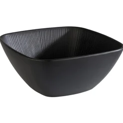 APS Saladier mélamine noir 25x25x11 cm 3,5 L Nero Hot