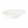 Saladier ovale ivoire porcelaine vitrifiée 20,2 cm Giro - RAK Hot