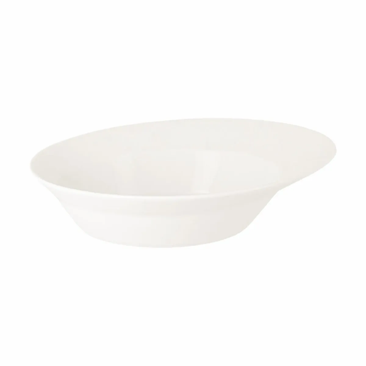 Saladier ovale ivoire porcelaine vitrifiée 20,2 cm Giro - RAK Hot
