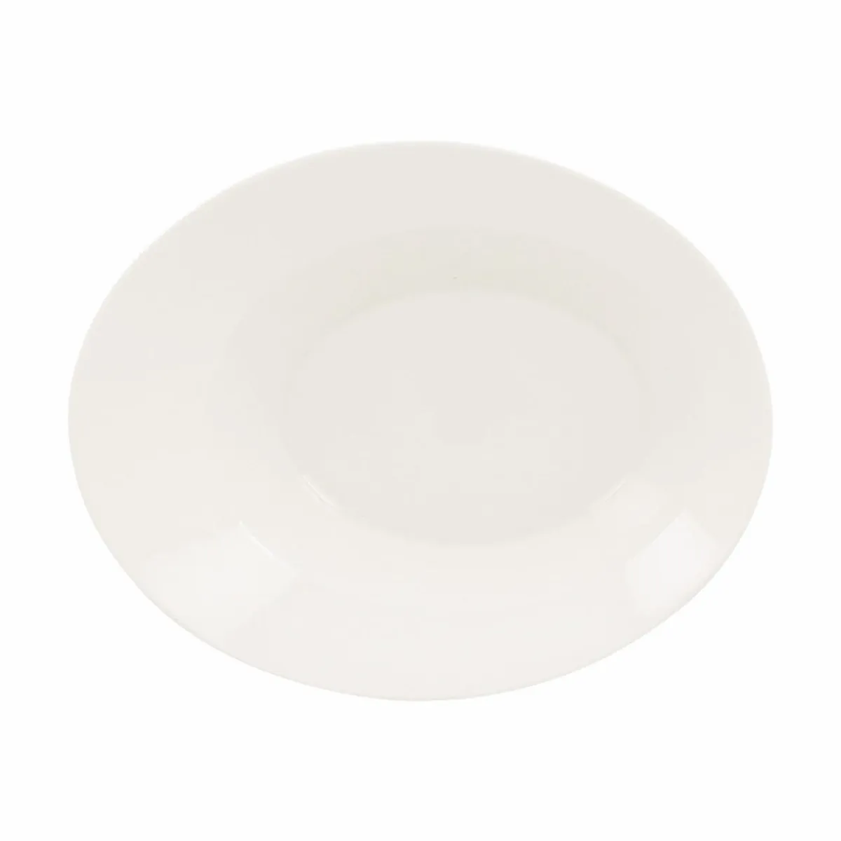 Saladier ovale ivoire porcelaine vitrifiée 20,2 cm Giro - RAK Hot