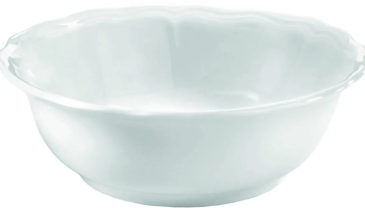 PILLIVUYT Saladier rond blanc porcelaine culinaire Ø 17 cm Queen Ann Discount