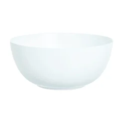LUMINARC Saladier rond blanc verre opal Ø 21 cm Diwali Discount