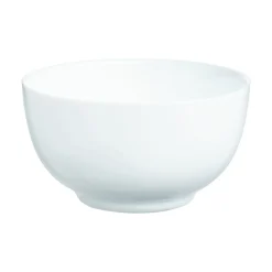 Saladier rond blanc verre opal Ø 26 cm Diwali - LUMINARC Discount