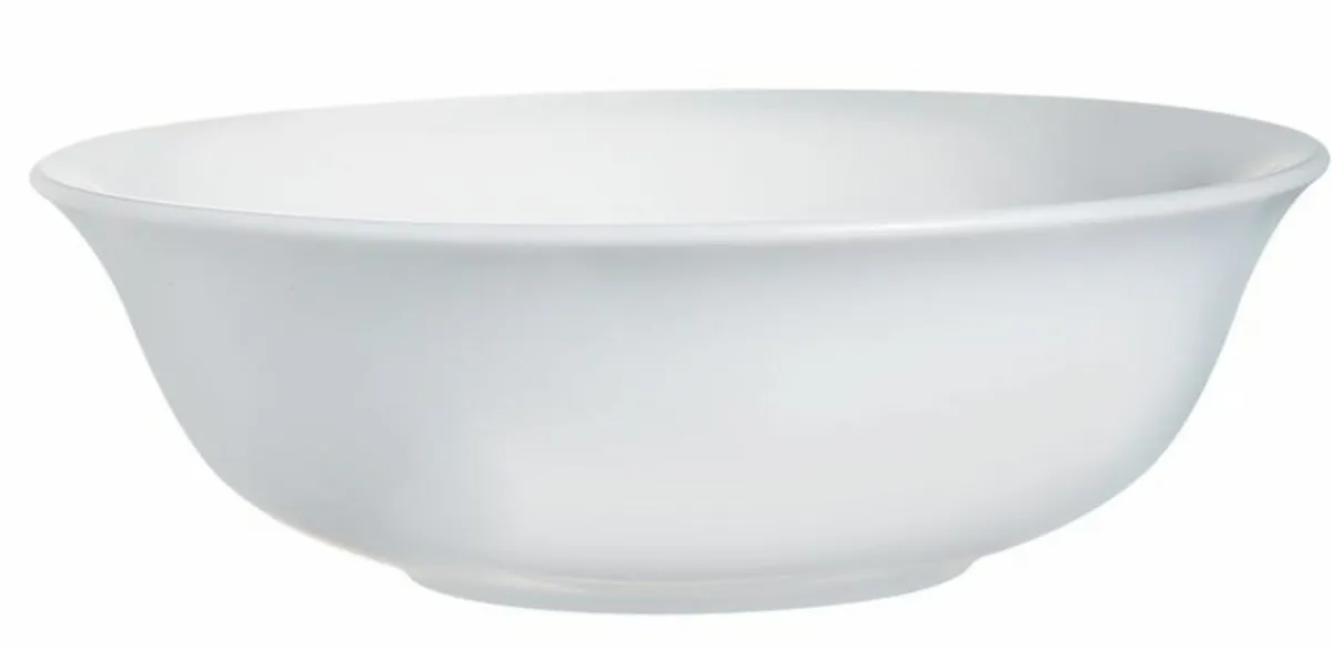 ARCOROC Saladier rond blanc verre opal Ø 16 cm Restaurant Online