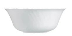 Saladier rond blanc verre opal Ø 24,8 cm Feston - LUMINARC Best