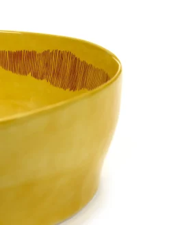 Saladier rond jaune grès émaillé Ø 28,5 cm Feast By Ottolenghi - SERAX New