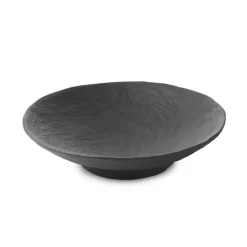 Saladier rond Noir brut porcelaine culinaire Ø 27 cm Yli - REVOL Clearance