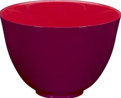 Saladier rond rouge mélamine Ø 30 cm Vestah - PLATEX Outlet