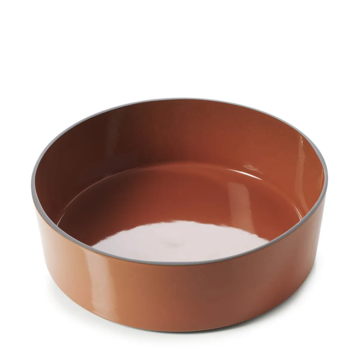 REVOL Saladier rond rouge porcelaine culinaire Ø 25 cm Caractère Clearance