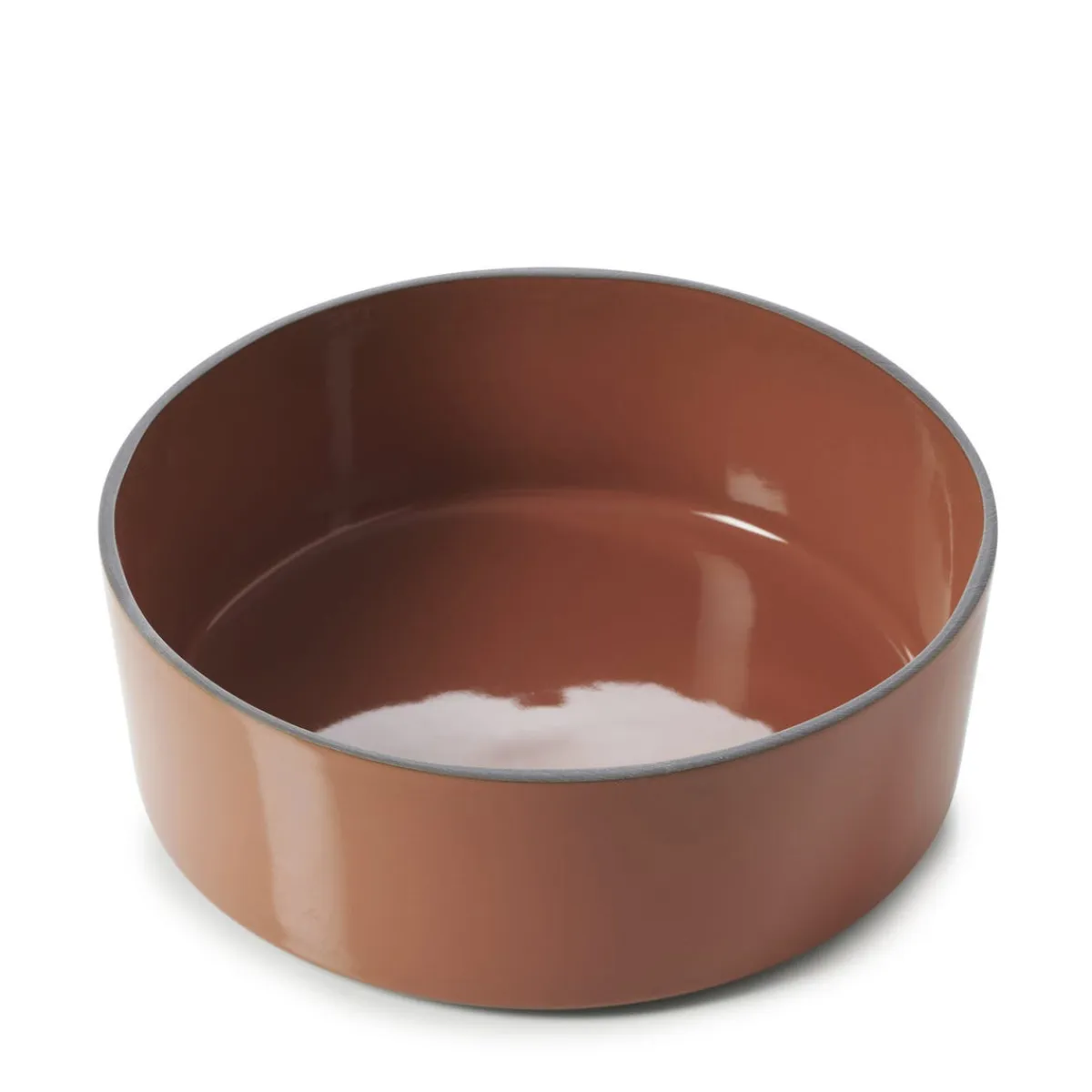 Saladier rond rouge porcelaine culinaire Ø 19 cm Caractère - REVOL New