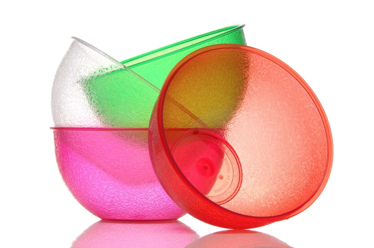 Saladier rond transparent copolyester Ø 27 cm - Aucune Online