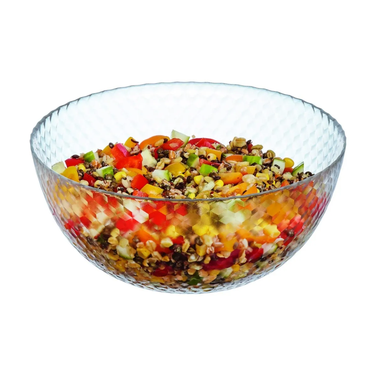 LUMINARC Saladier rond verre Ø 24 cm Pampille Outlet