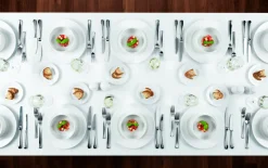 RAK Salière ivoire porcelaine vitrifiée Ø 4,9 cm Banquet