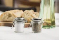 TABLECRAFT Salière / poivrière transparent 7x4,5x6,35 cm Clip Discount