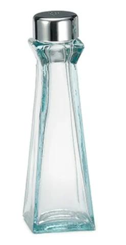Salière / poivrière transparent 4,5x4,5x15,6 cm Marbellla - TABLECRAFT