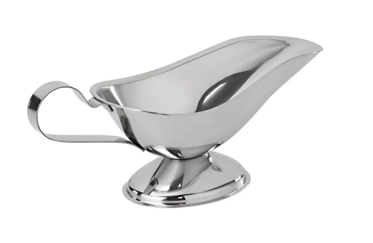 PRO.MUNDI Saucière ovale inox Ø 7,7 cm New