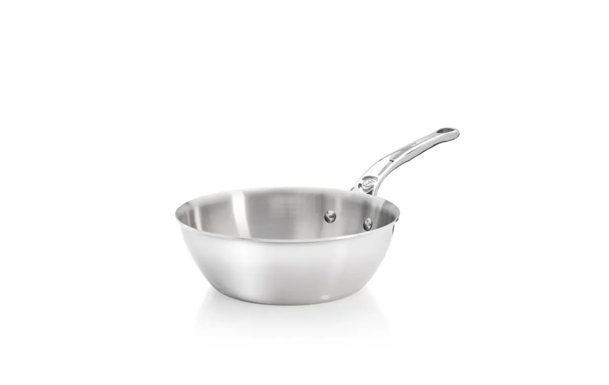 Sauteuse bombée inox Ø 24 cm 7 cm 3 L Affinity - DE BUYER New