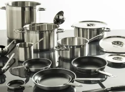 Sauteuse conique inox Ø 20 cm 7 cm 2,2 L Qualiplus - PRO.COOKER New