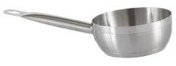 Sauteuse conique inox Ø 20 cm 7 cm 2,2 L Qualiplus - PRO.COOKER New