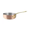 MAUVIEL Sauteuse droite cuivre inox Ø 20 cm 6 cm 1,8 L M'150b Hot