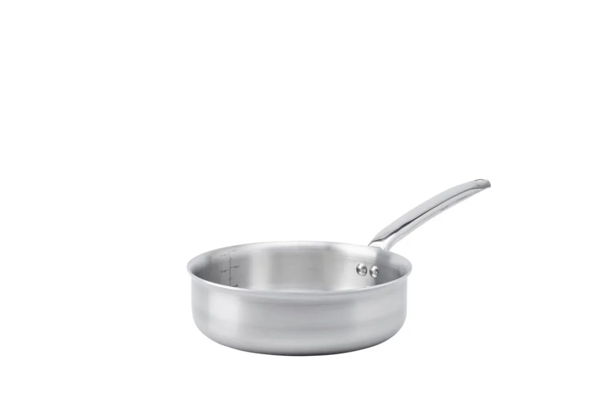 Sauteuse droite inox Ø 28 cm 14 cm 4,6 L Alchimy - DE BUYER Clearance