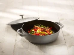 Sauteuse fonte d'acier Ø 24 cm 11,6 cm 2,4 L Chistera - STAUB Clearance